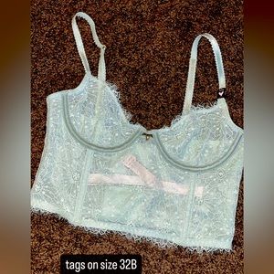 VS long line lace bralette